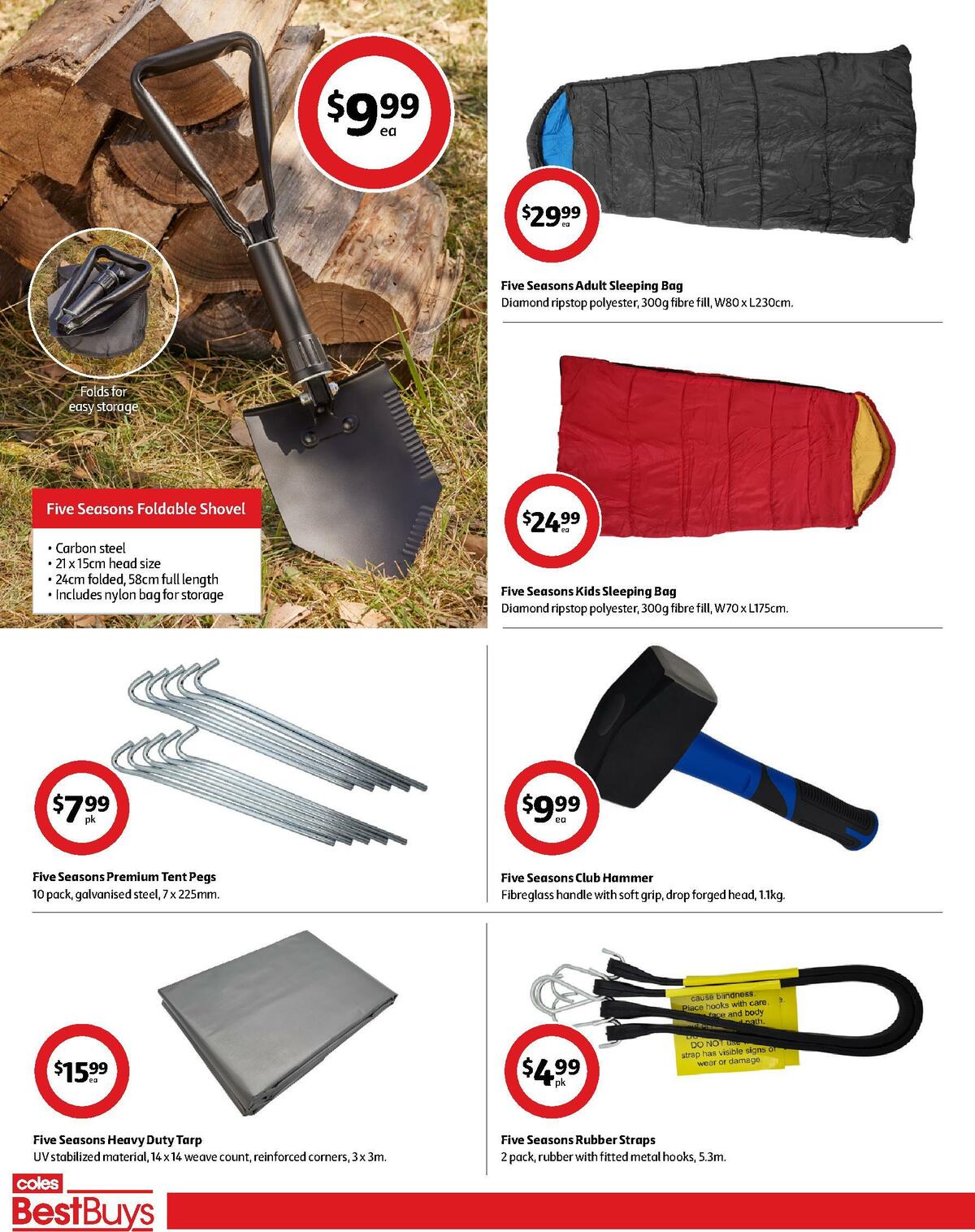 Coles Best Buys - Easter Getaway Catalogues from 31 March