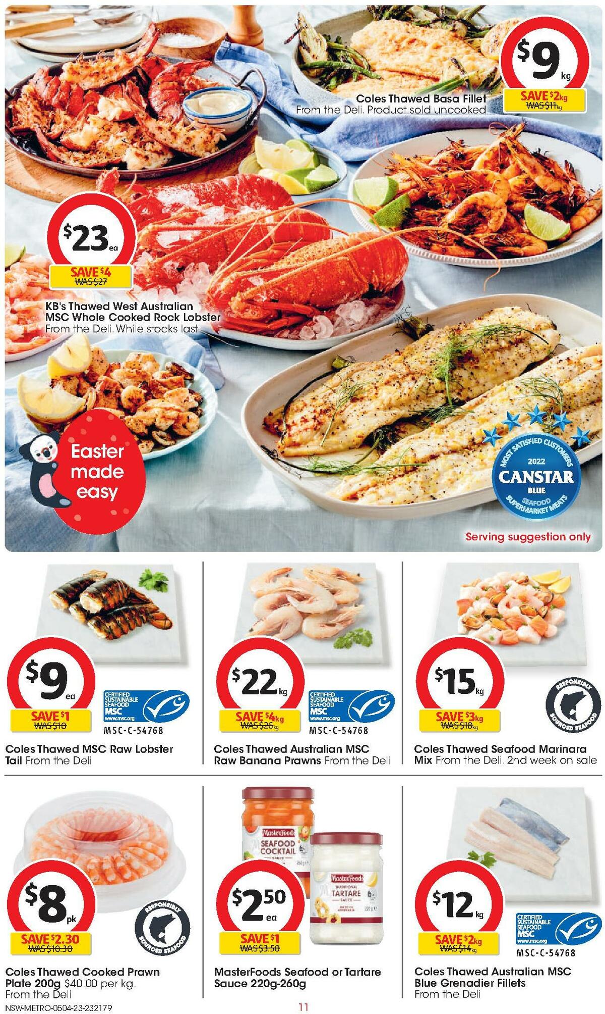Coles Catalogues from 5 April