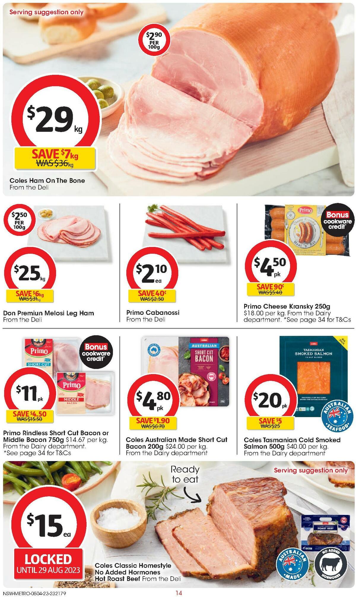 Coles Catalogues from 5 April