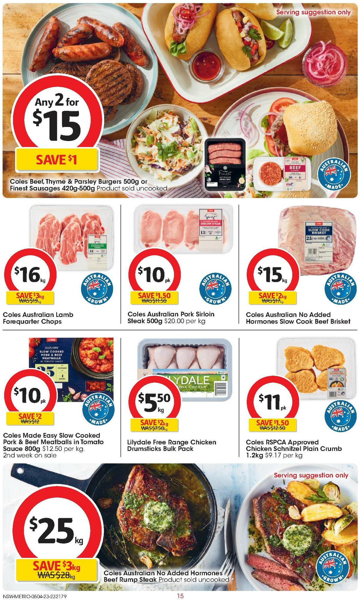 Coles Catalogues from 5 April