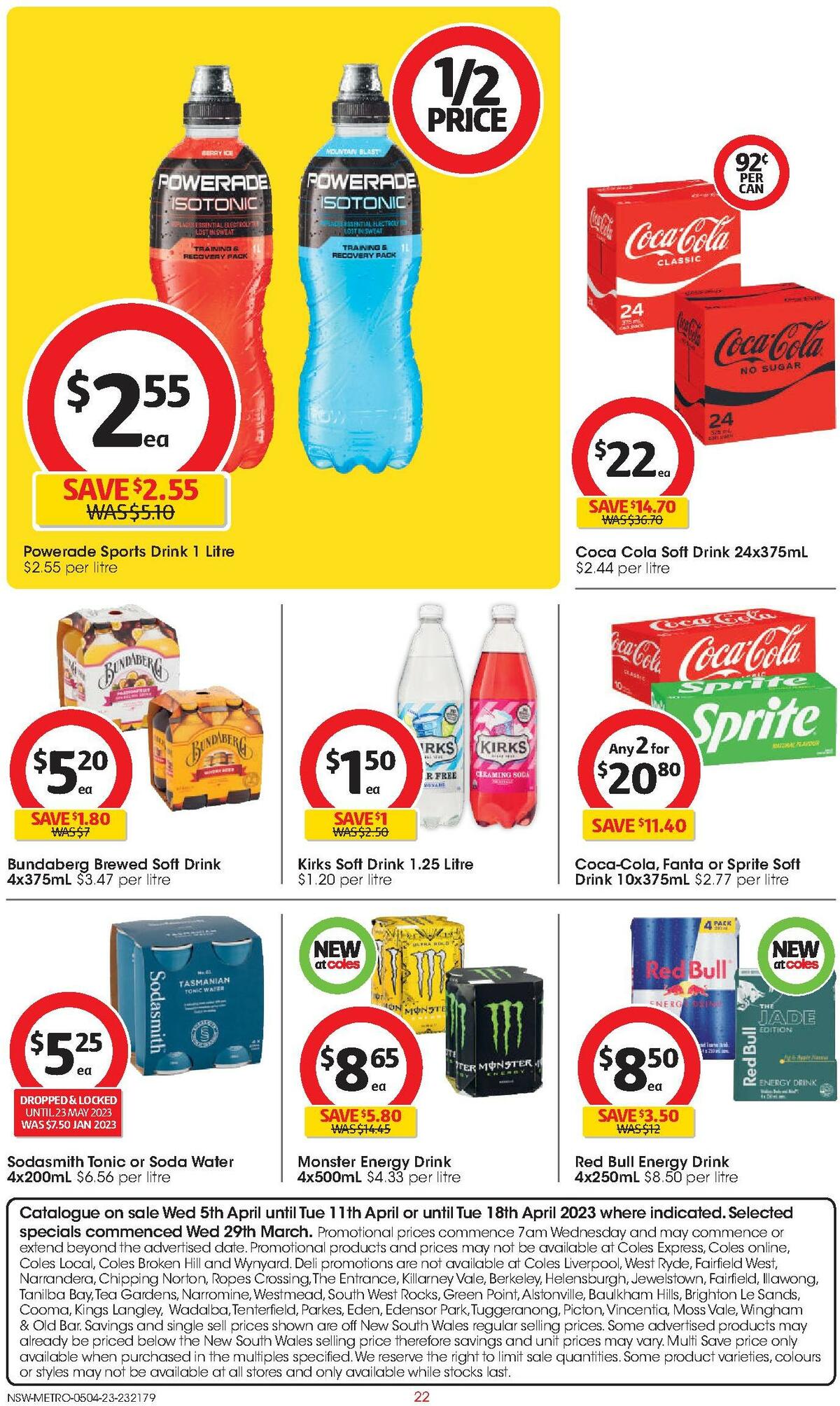 Coles Catalogues from 5 April