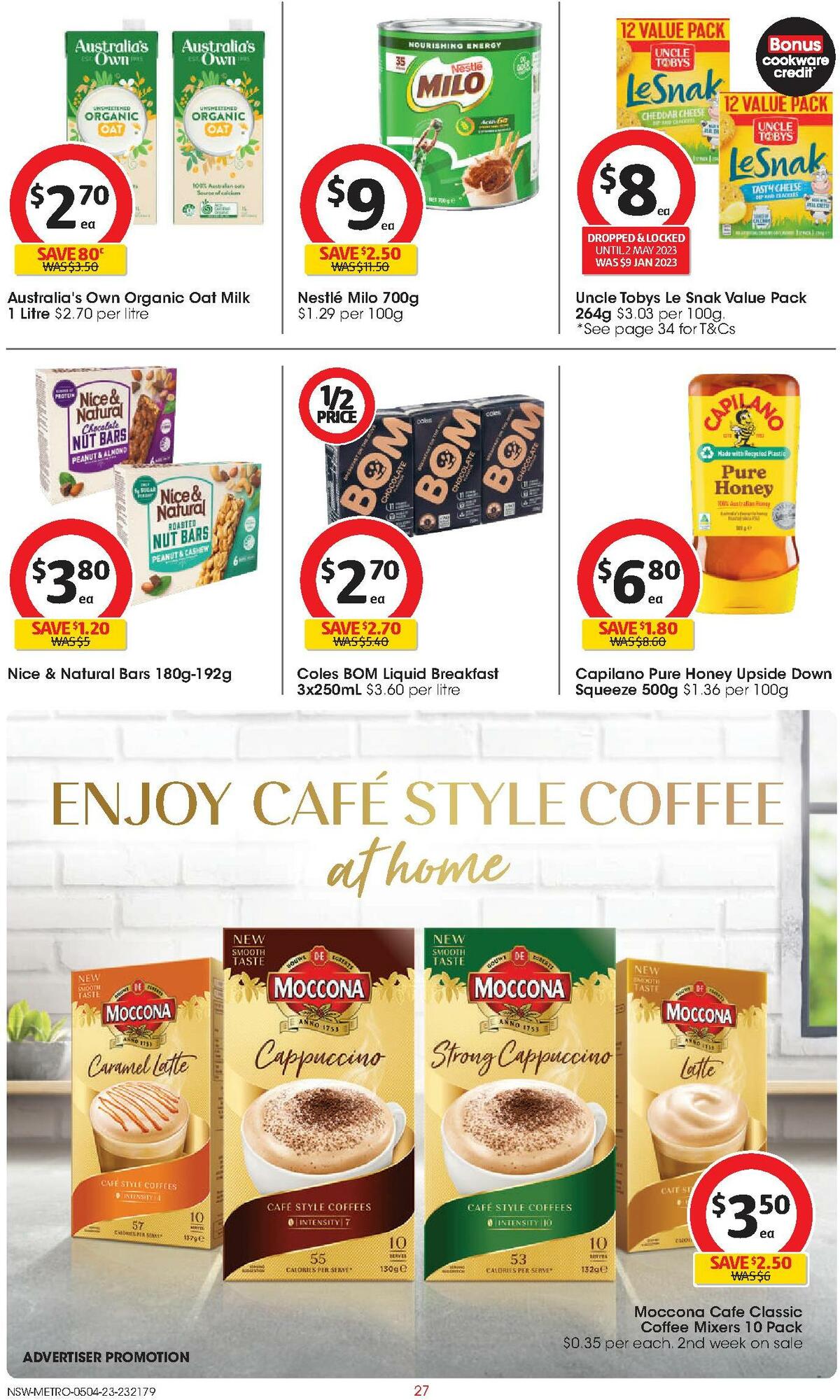 Coles Catalogues from 5 April