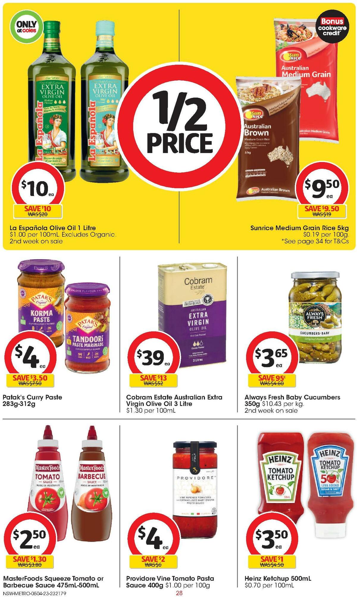 Coles Catalogues from 5 April