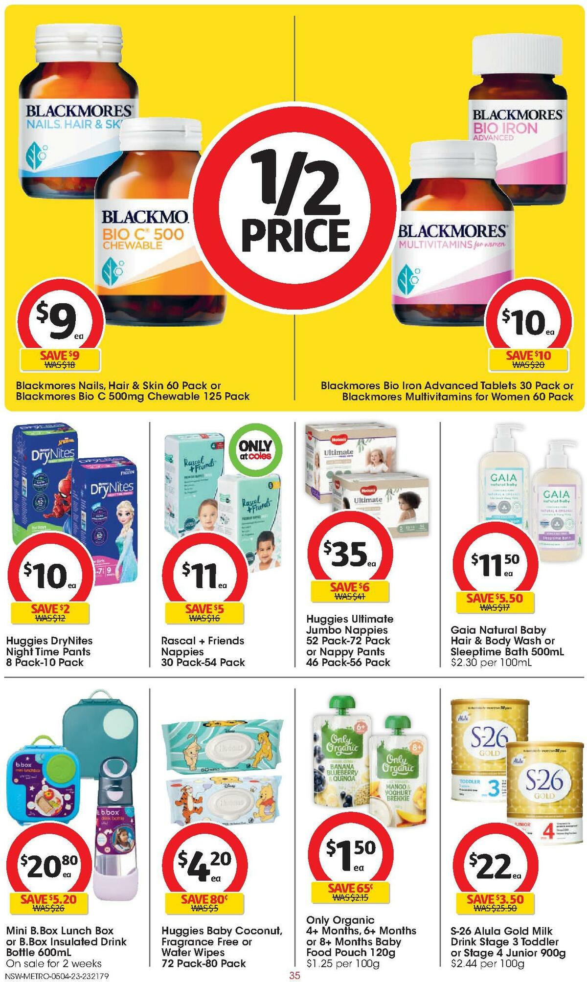 Coles Catalogues from 5 April