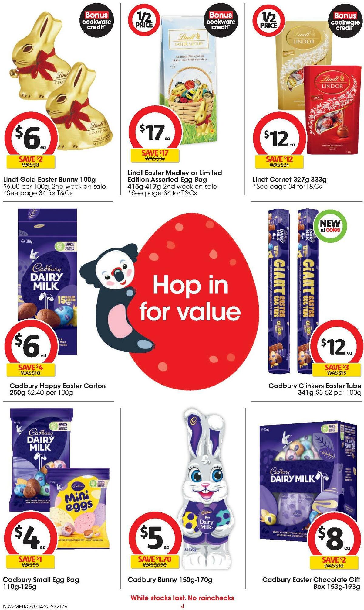 Coles Catalogues from 5 April
