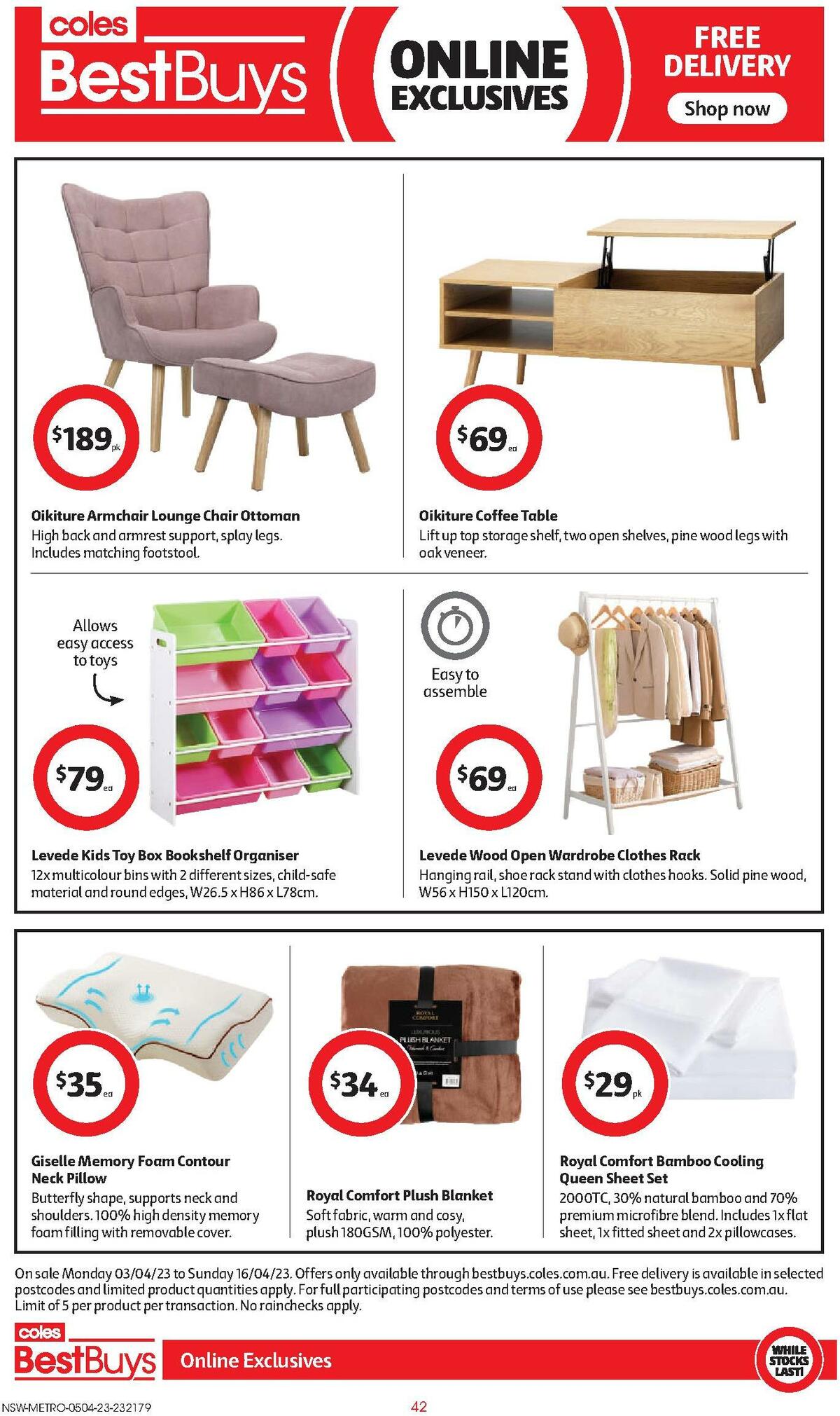 Coles Catalogues from 5 April