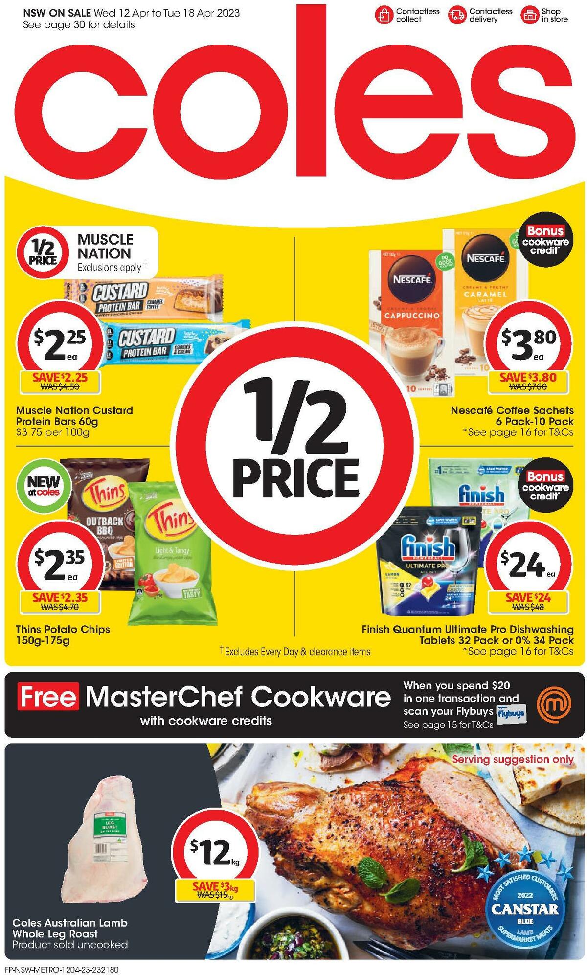 Coles Catalogues from 12 April
