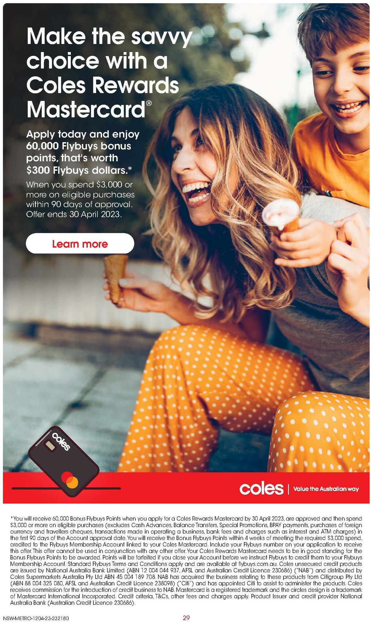 Coles Catalogues from 12 April