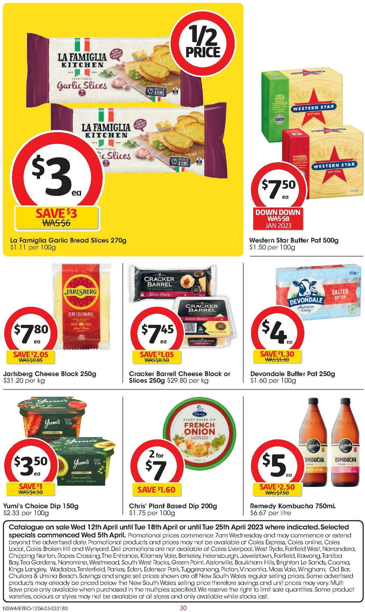 Coles Catalogues from 12 April