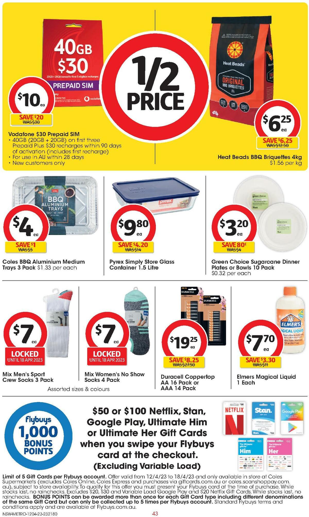 Coles Catalogues from 12 April