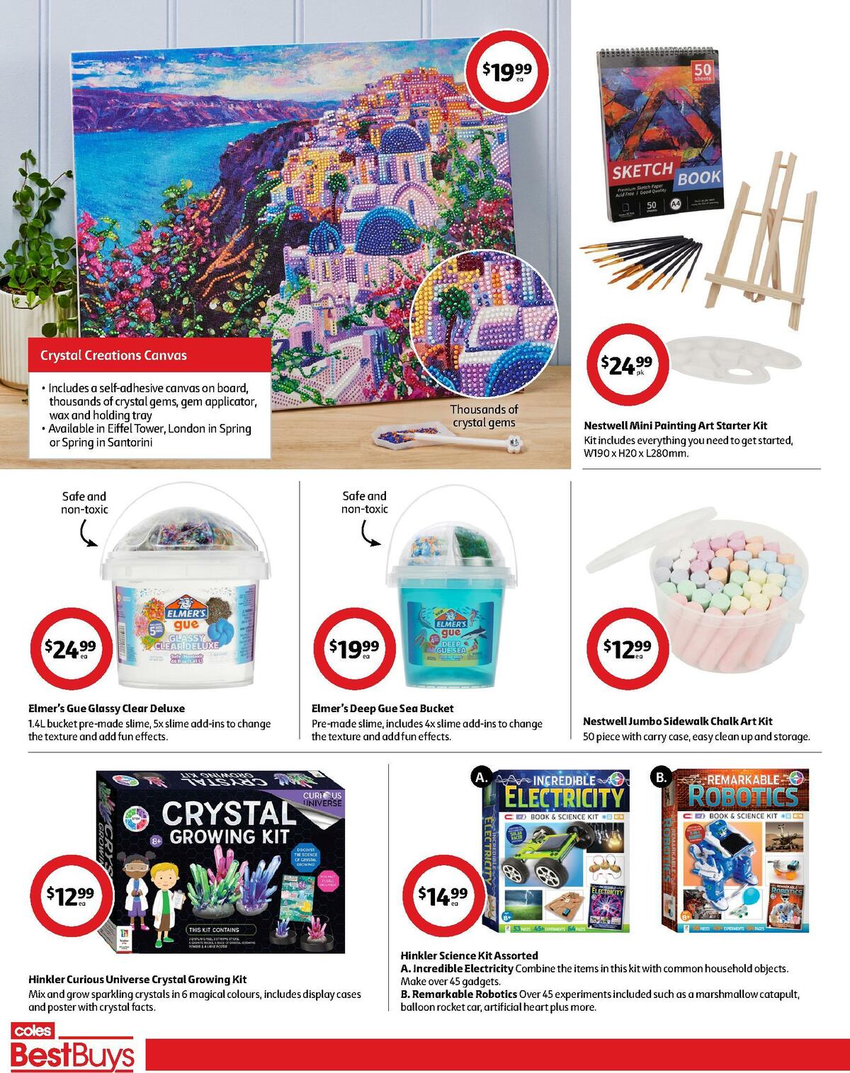 Coles Best Buys - Arts and Crafts Catalogues from 14 April