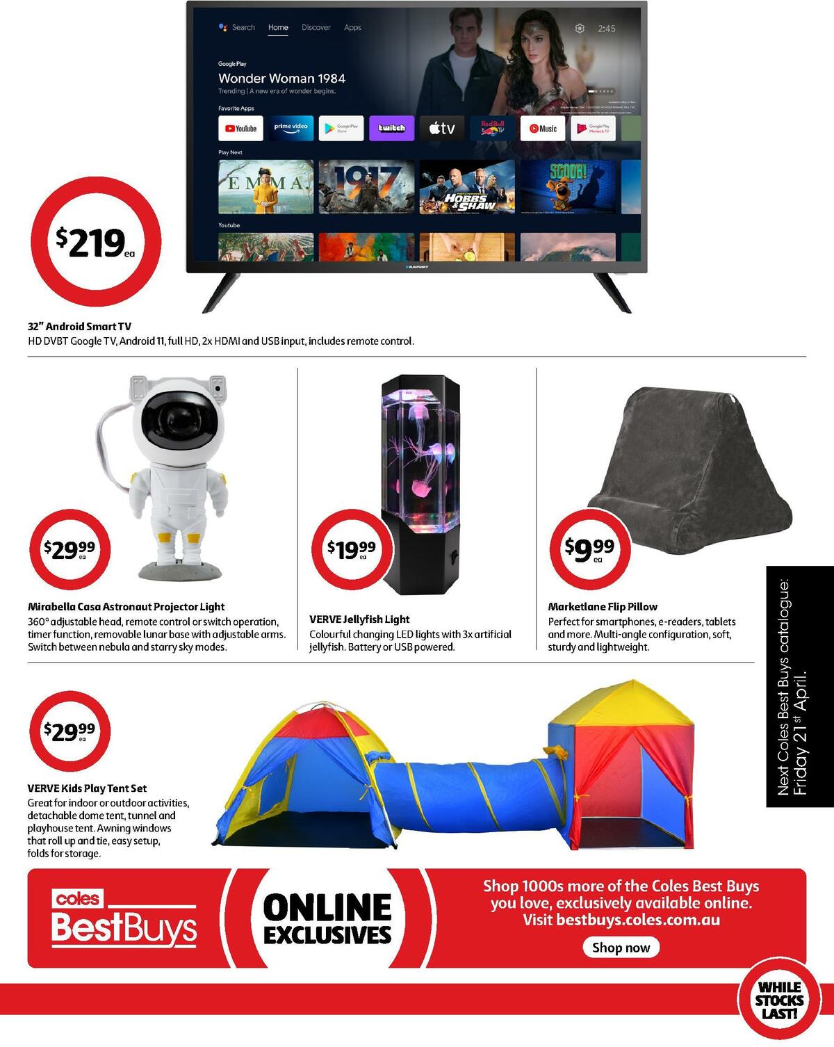 Coles Best Buys - Arts and Crafts Catalogues from 14 April