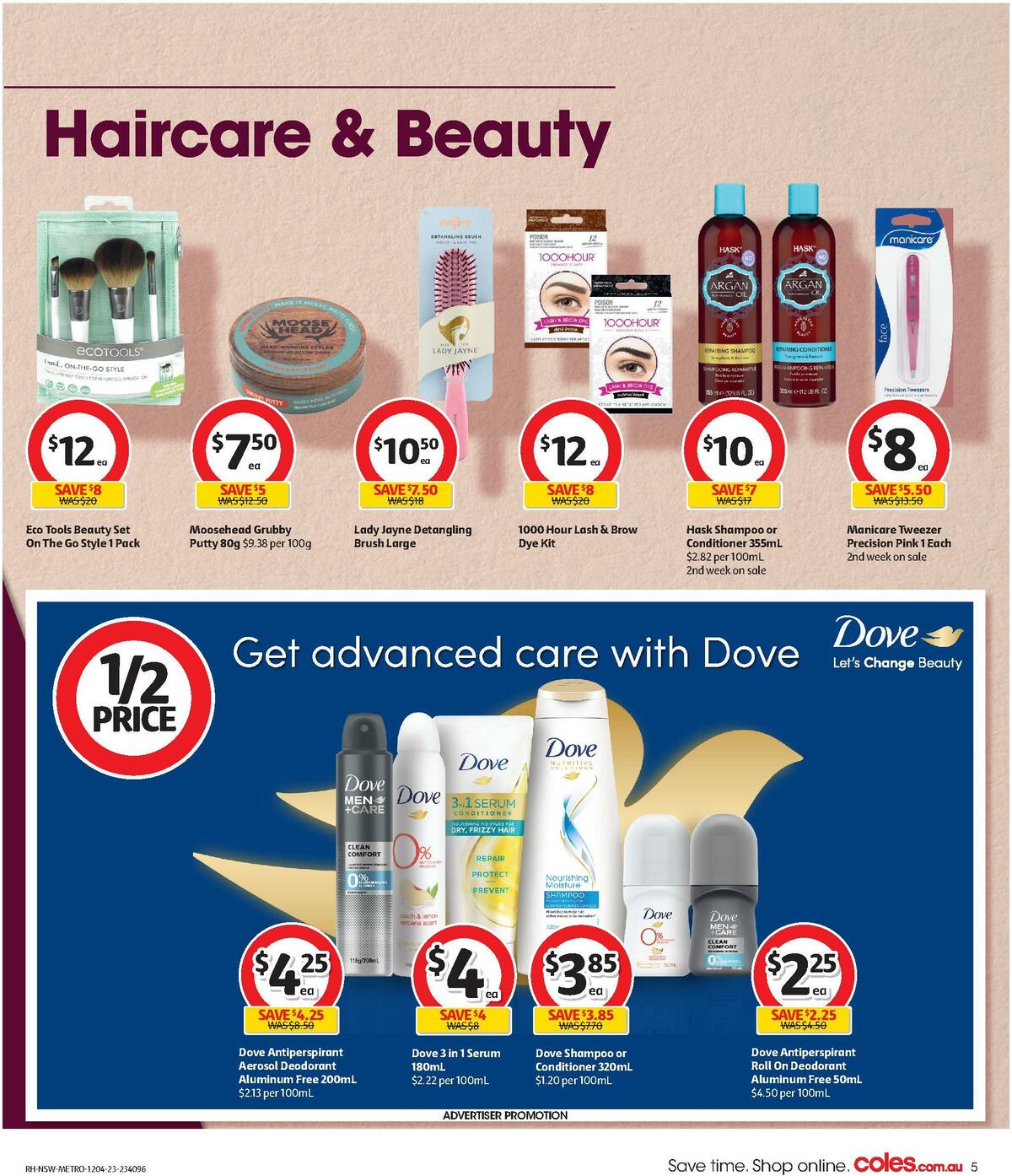 Coles Health & Beauty NSW METRO Catalogues from 12 April
