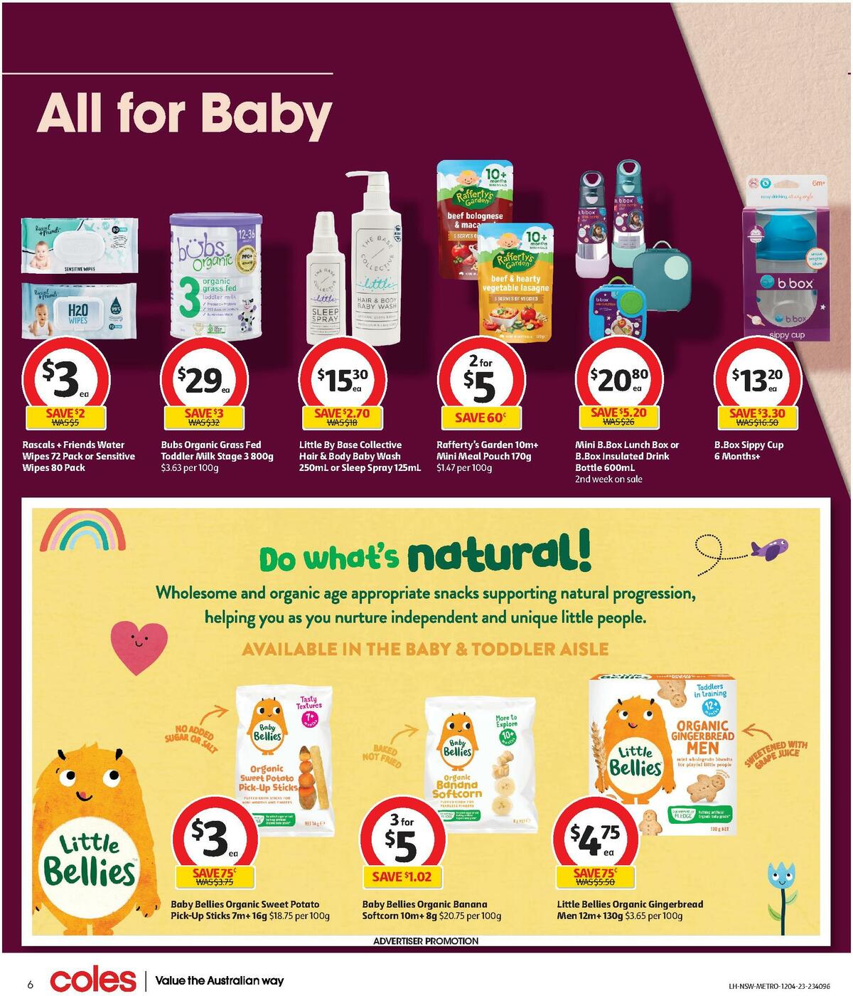 Coles Health & Beauty NSW METRO Catalogues from 12 April