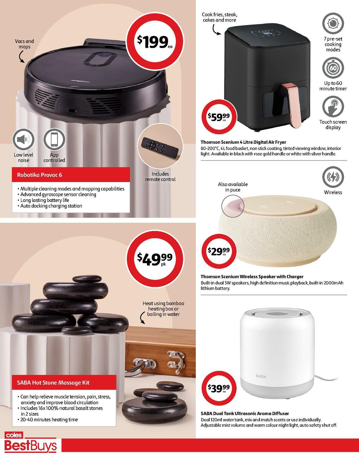 Coles Best Buys - Perfect for Mother's Day Catalogues from 21 April