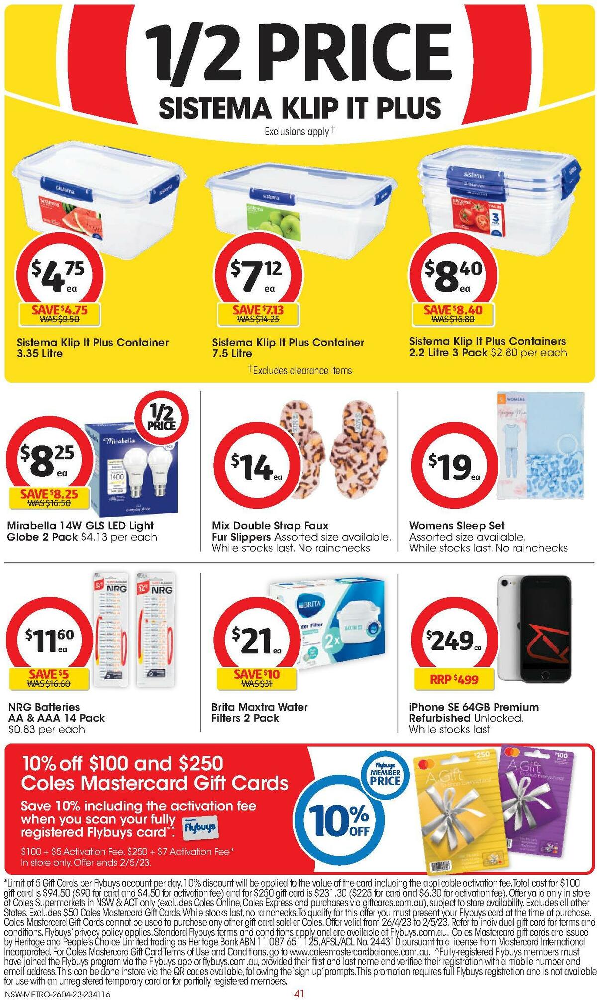 Coles Catalogues from 26 April