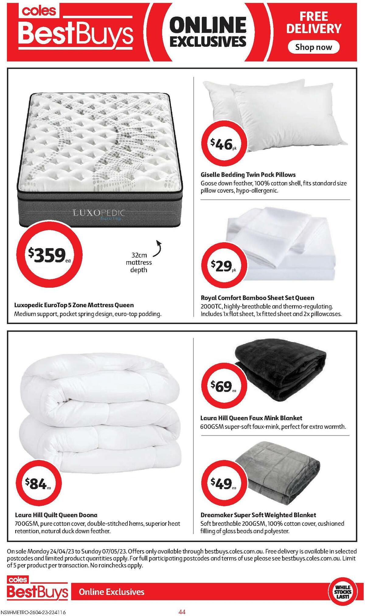 Coles Catalogues from 26 April