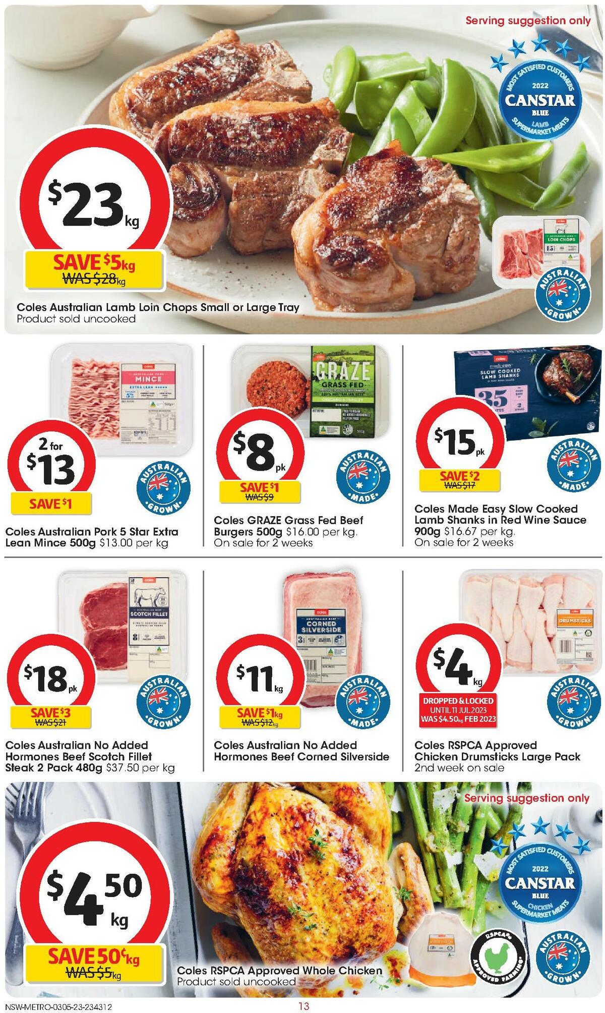 Coles Catalogues from 3 May
