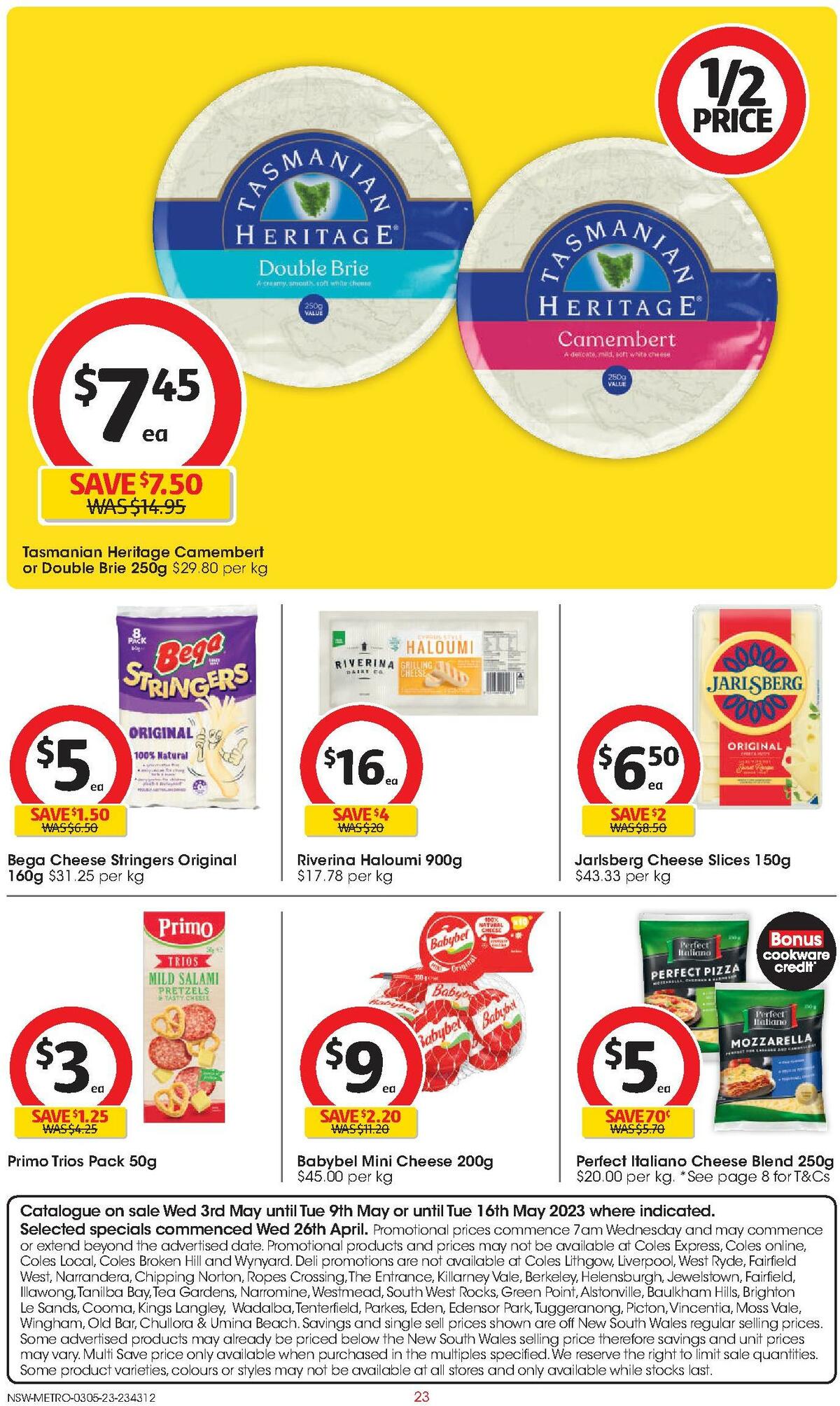 Coles Catalogues from 3 May