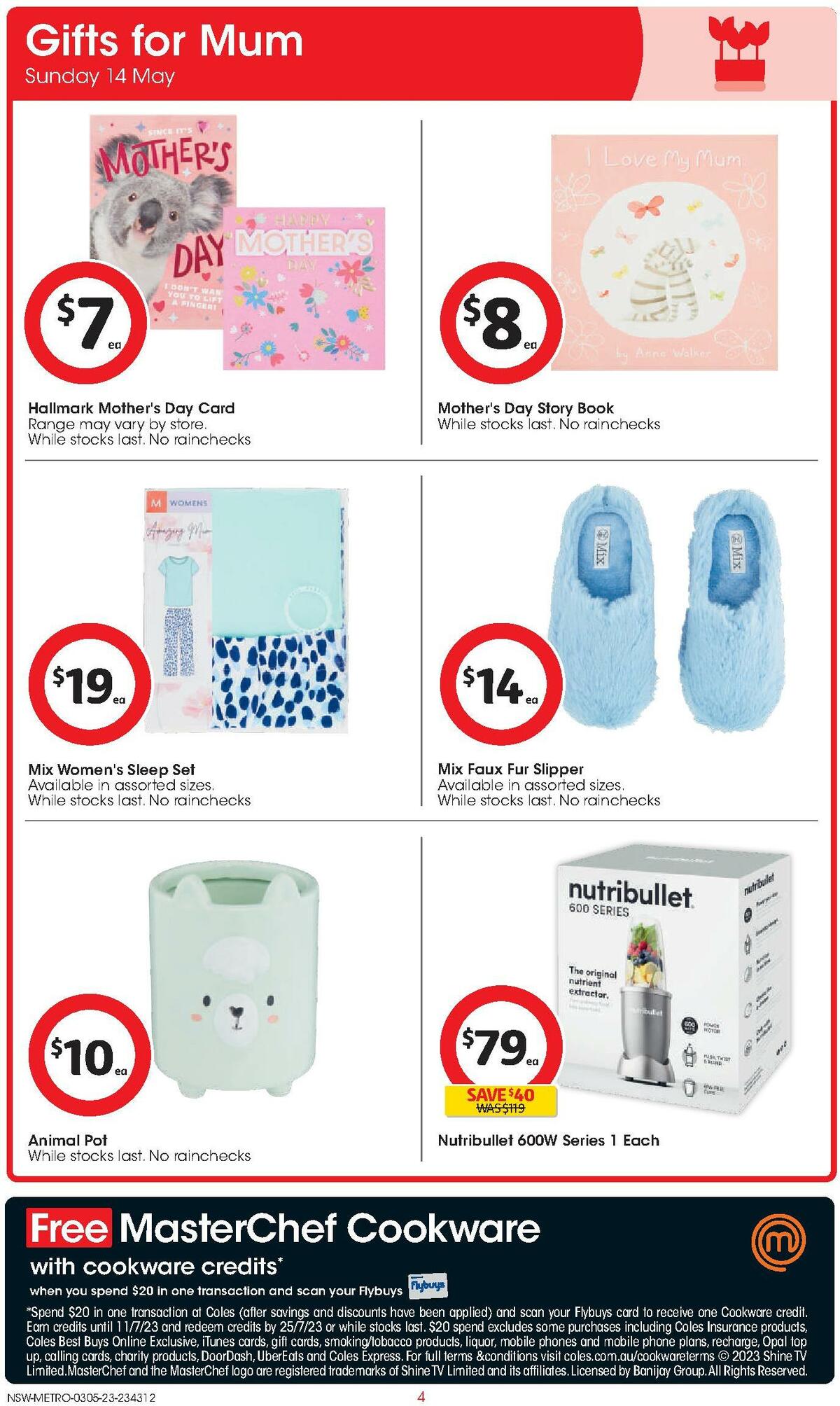 Coles Catalogues from 3 May