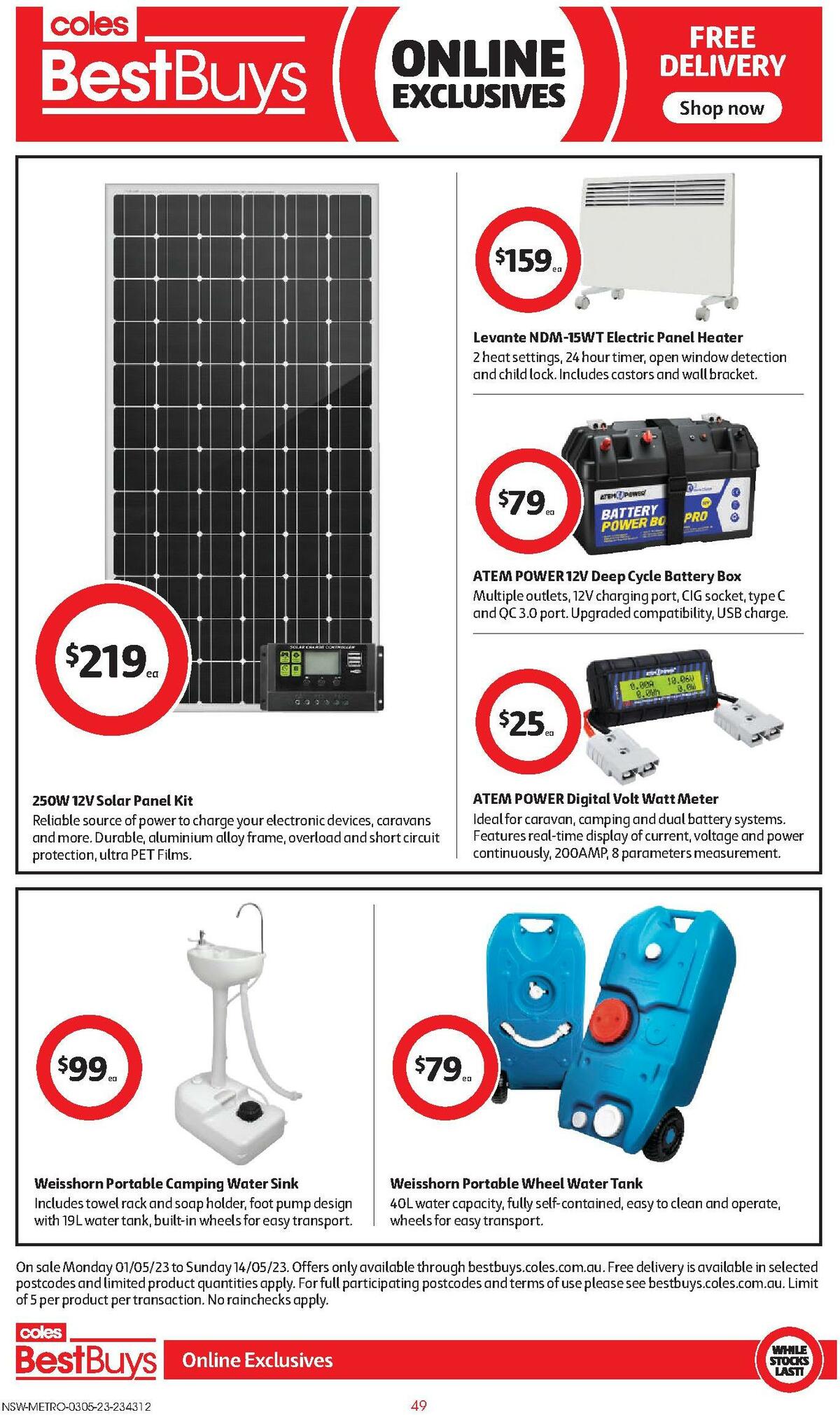 Coles Catalogues from 3 May