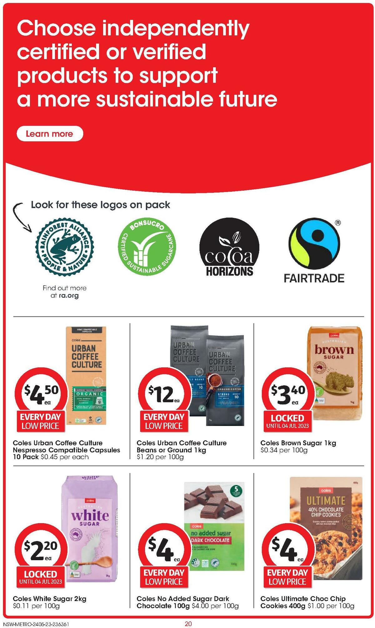 Coles Catalogues from 24 May