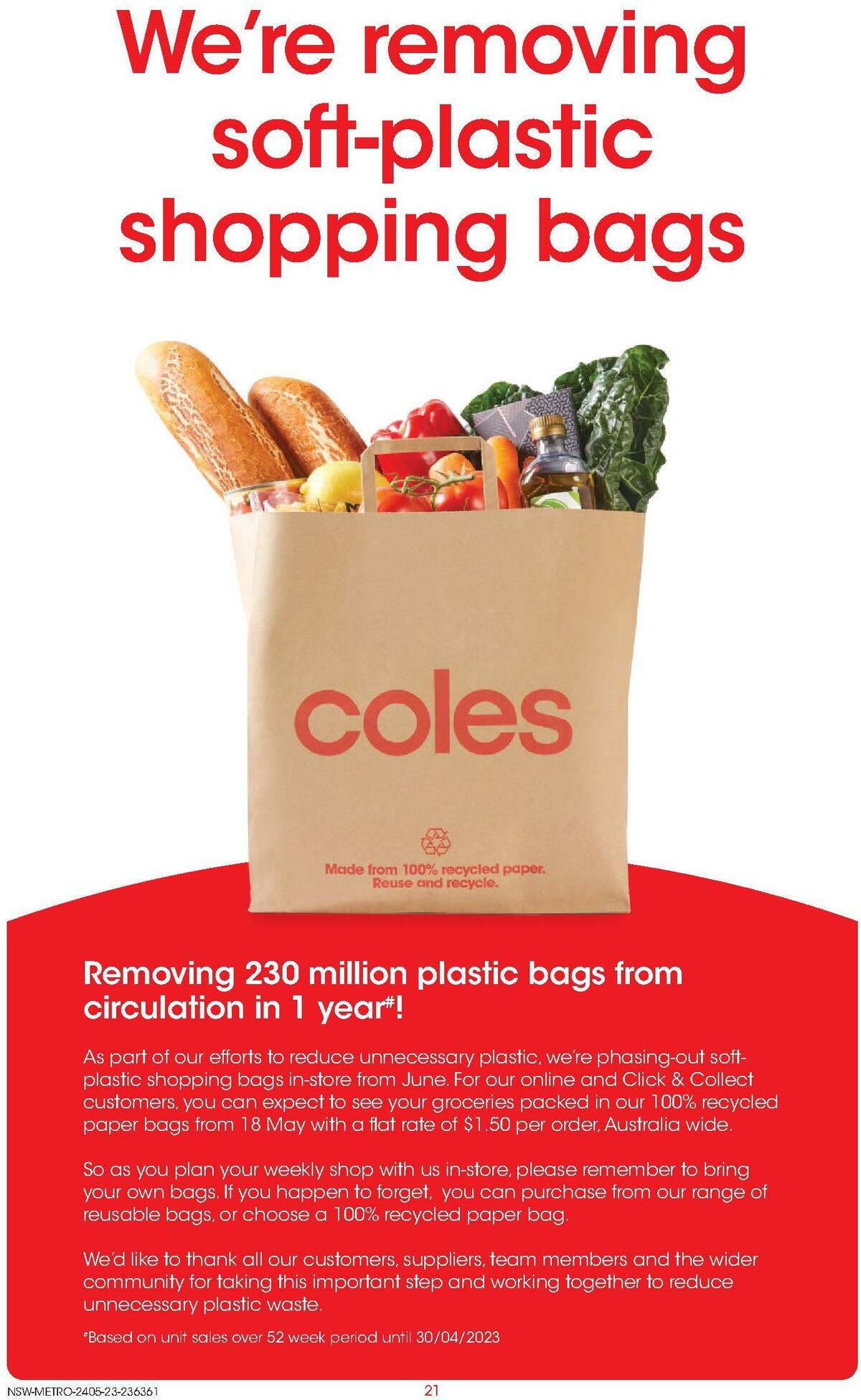 Coles Catalogues from 24 May