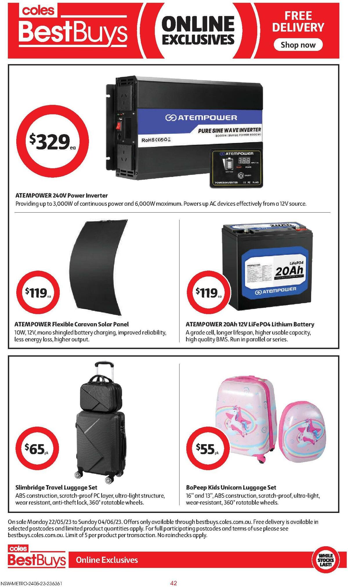 Coles Catalogues from 24 May