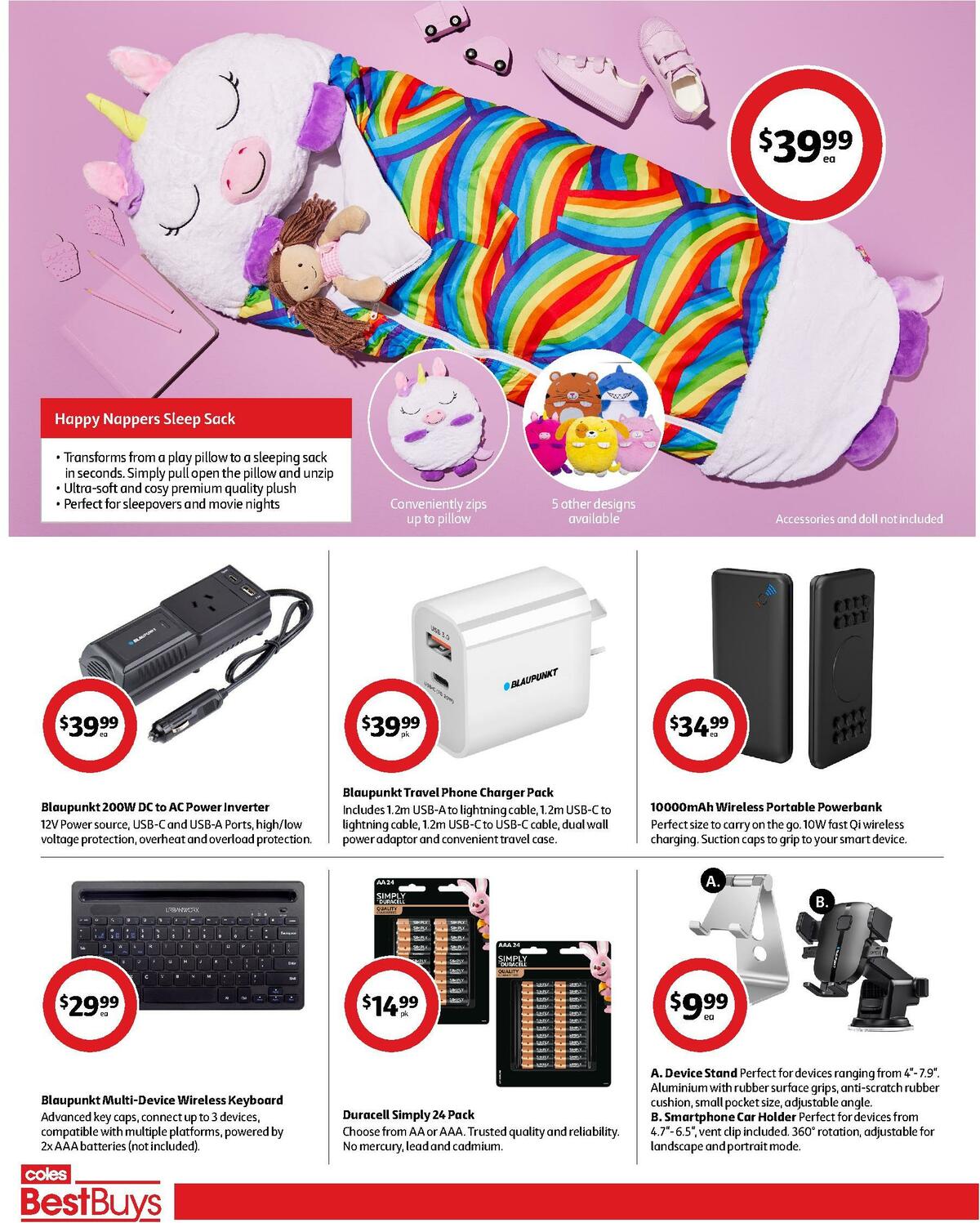 Coles Best Buys - Travel Time Catalogues from 26 May