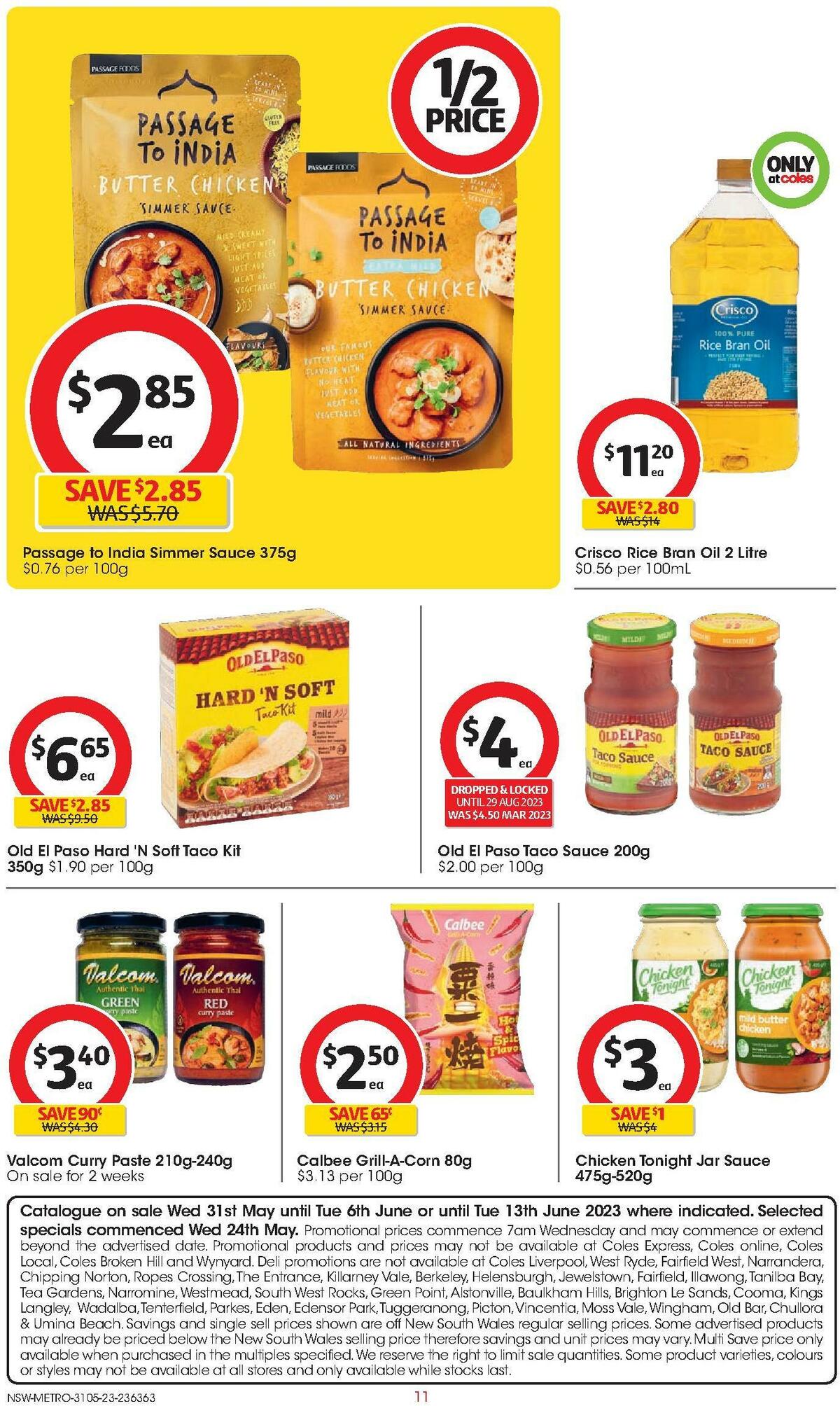 Coles Catalogues from 31 May