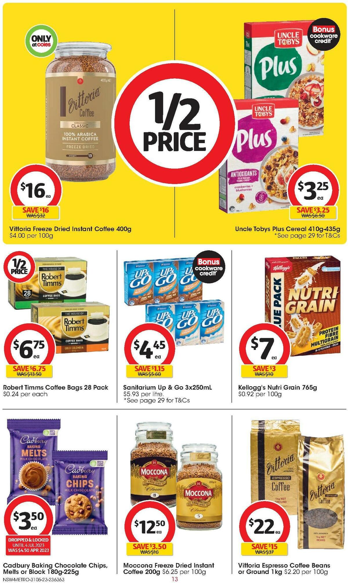 Coles Catalogues from 31 May