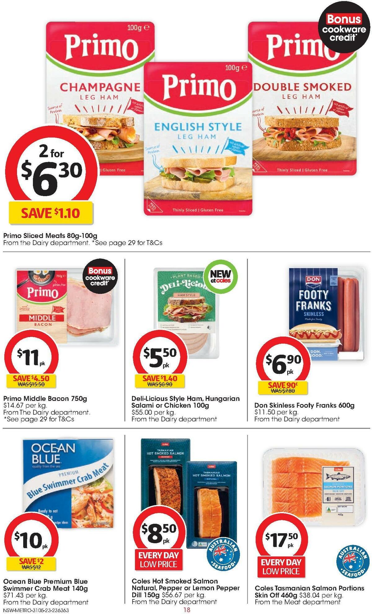 Coles Catalogues from 31 May