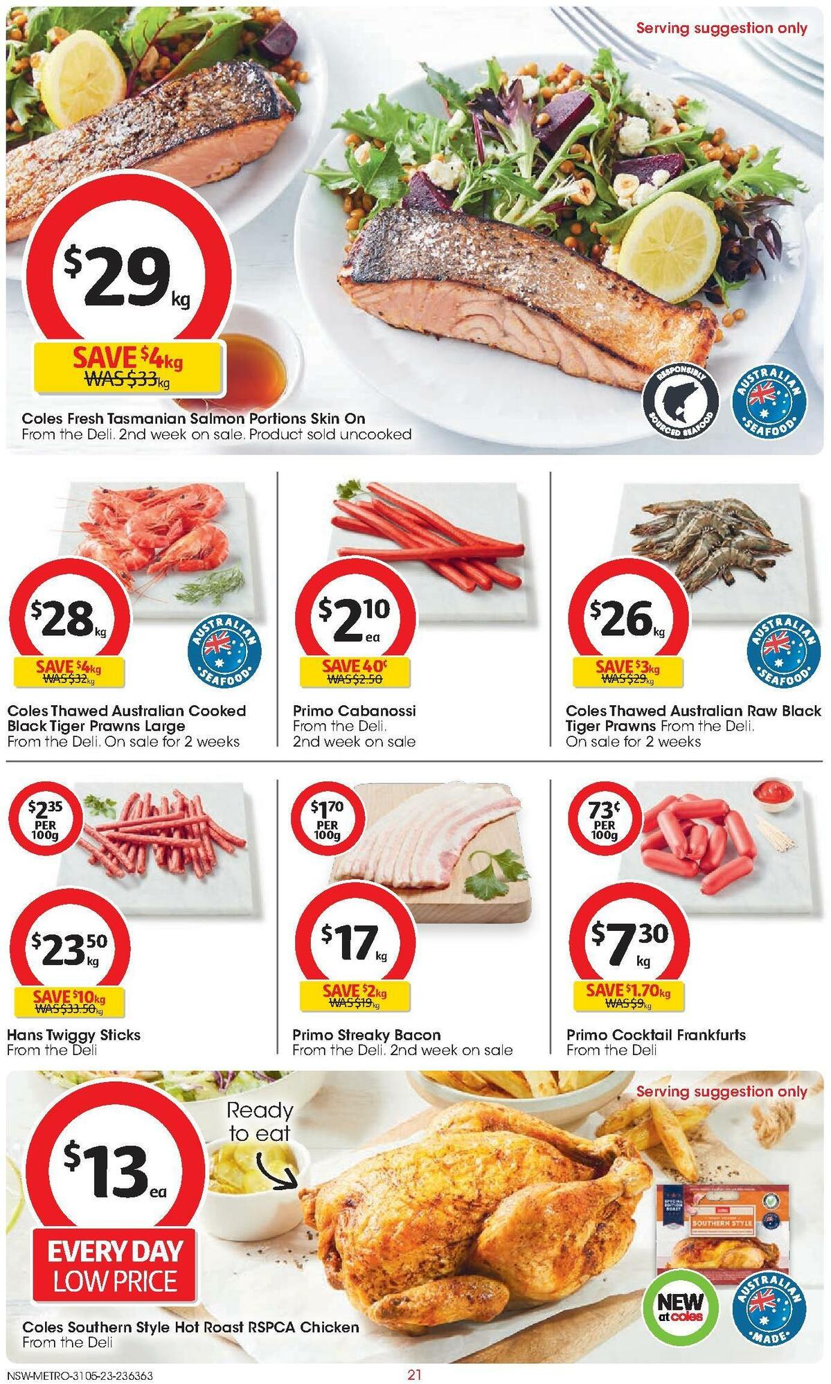 Coles Catalogues from 31 May