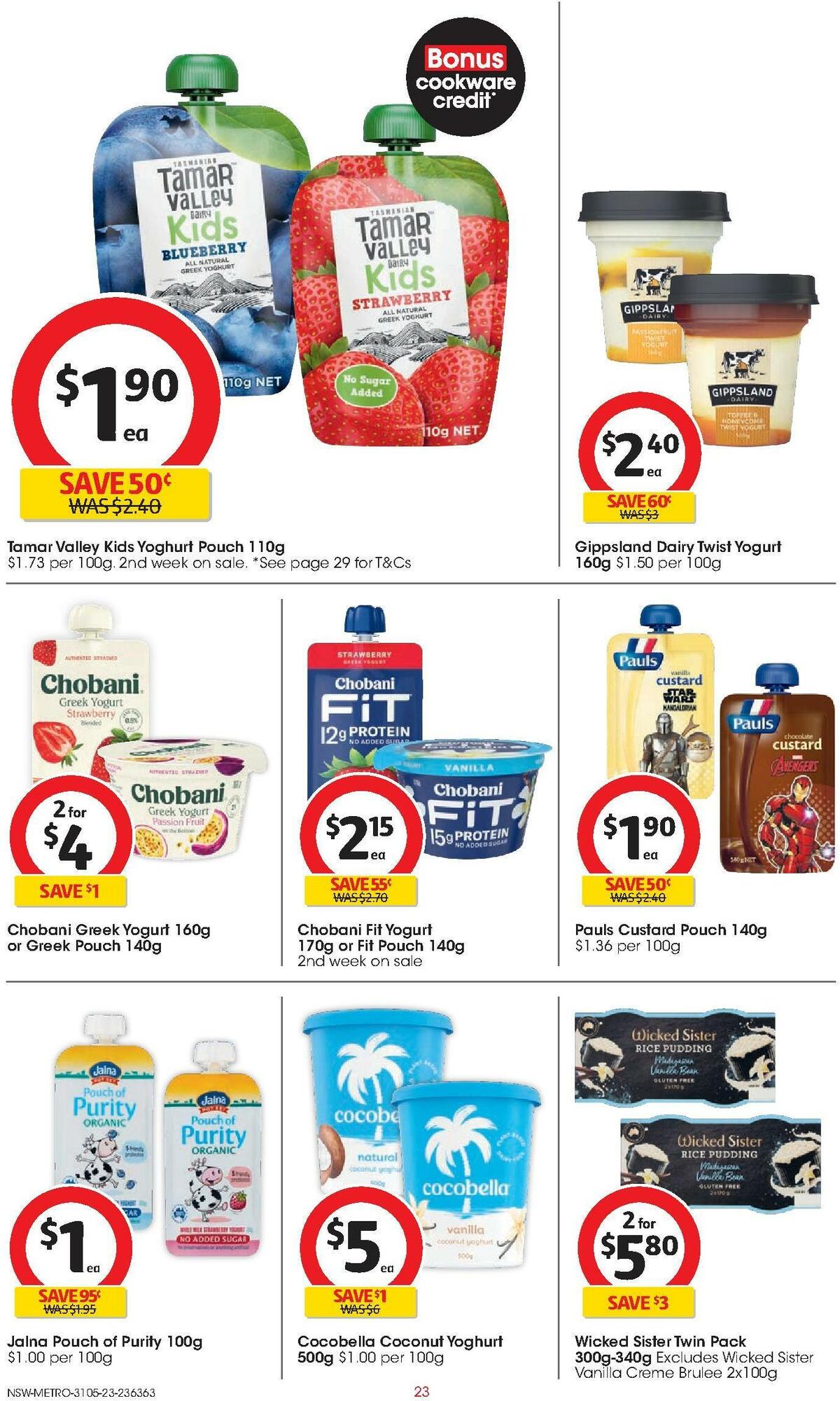 Coles Catalogues from 31 May