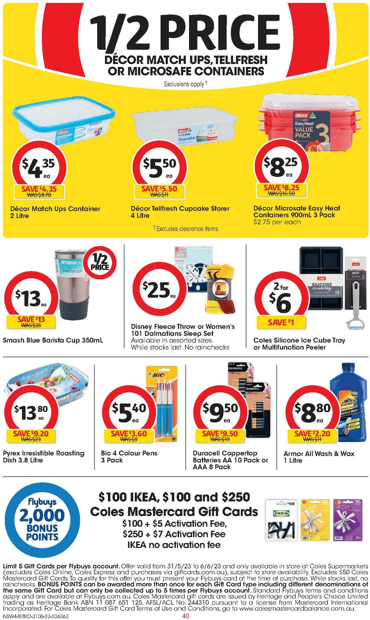 Coles Catalogues from 31 May