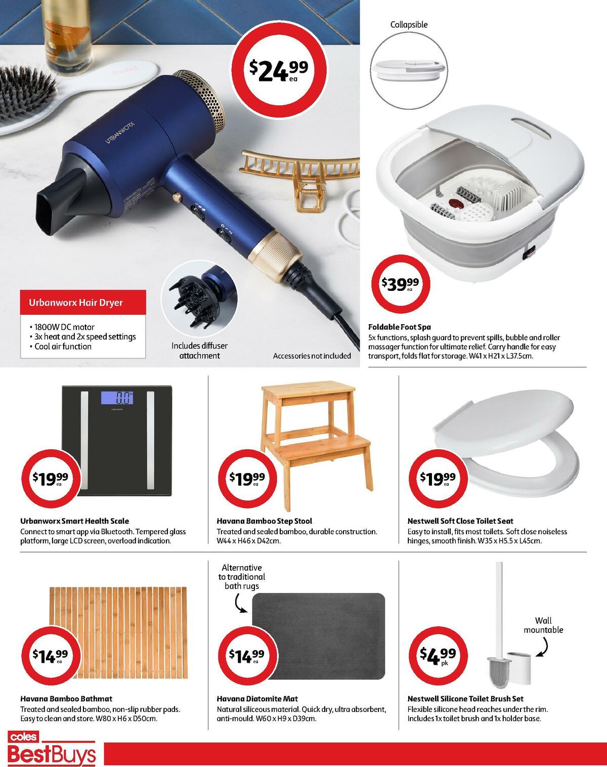 Coles Best Buys - Bathroom Style Catalogues from 2 June