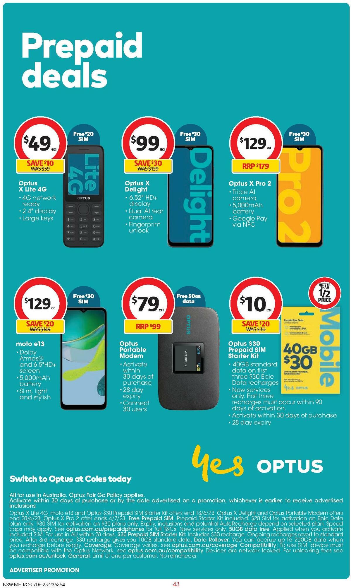 Coles Catalogues from 7 June