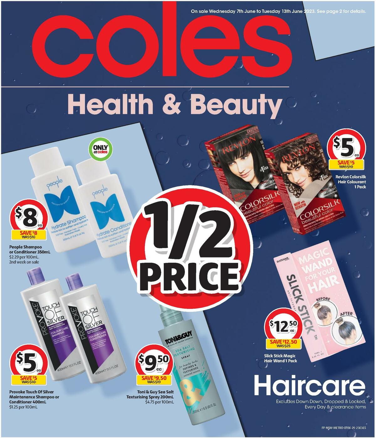 Coles Health & Beauty NSW METRO Catalogues from 7 June