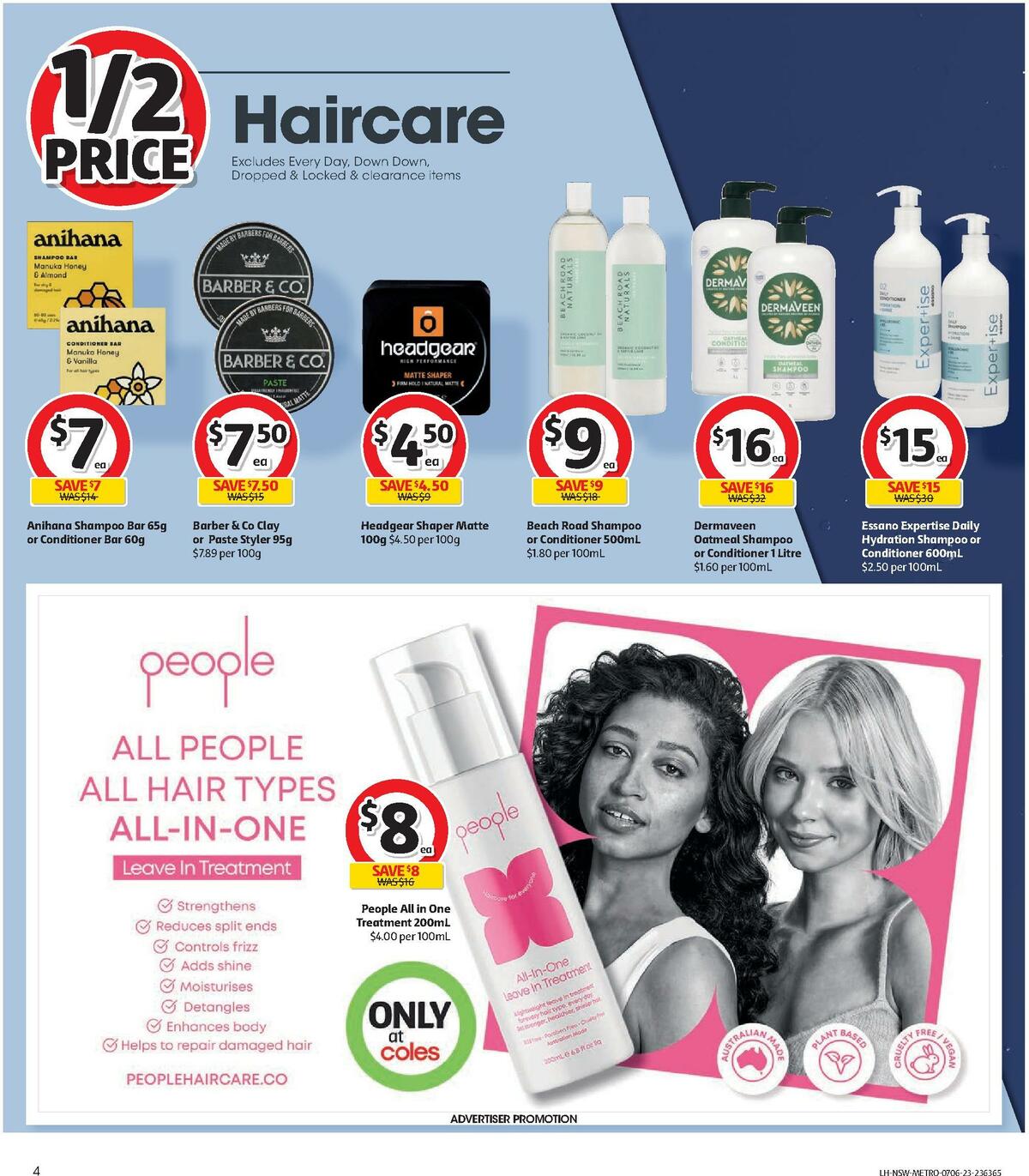 Coles Health & Beauty NSW METRO Catalogues from 7 June
