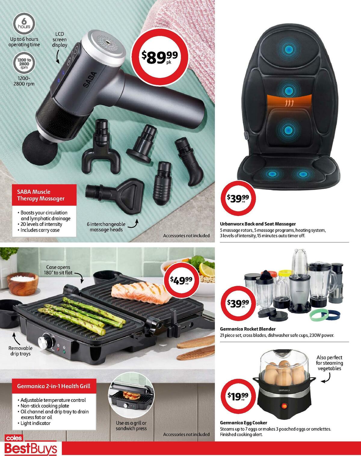 Coles Best Buys - Living Well Catalogues from 9 June