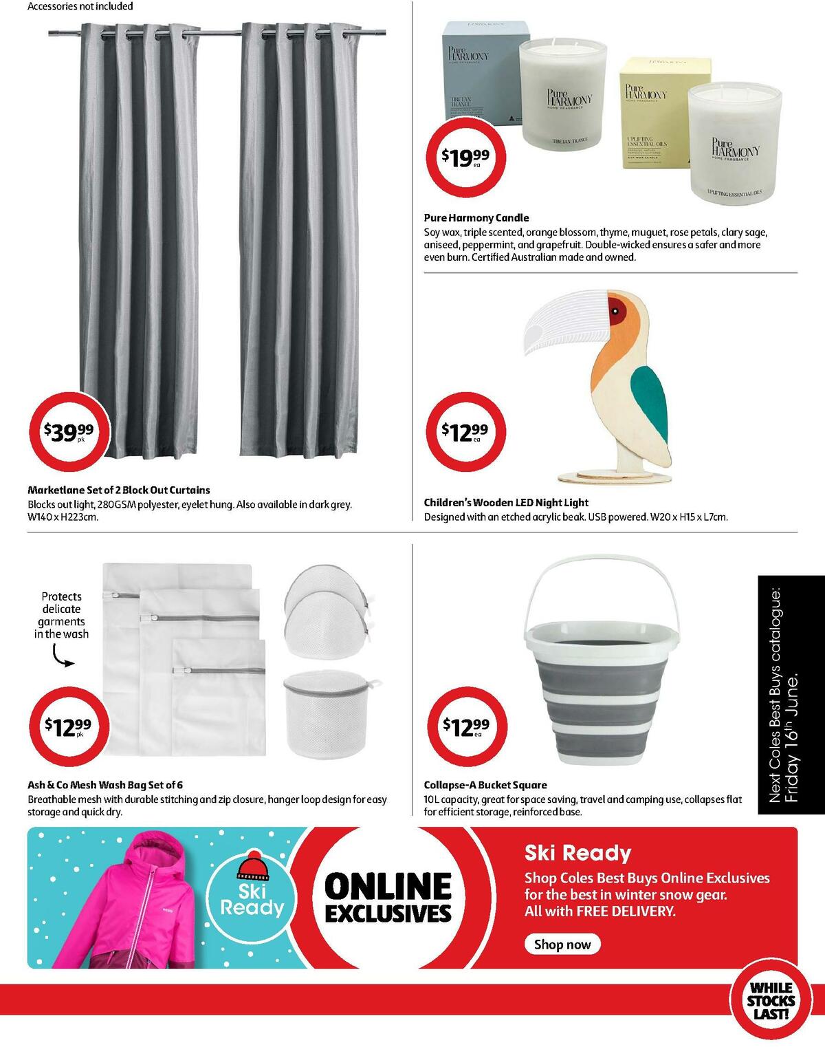 Coles Best Buys - Living Well Catalogues from 9 June