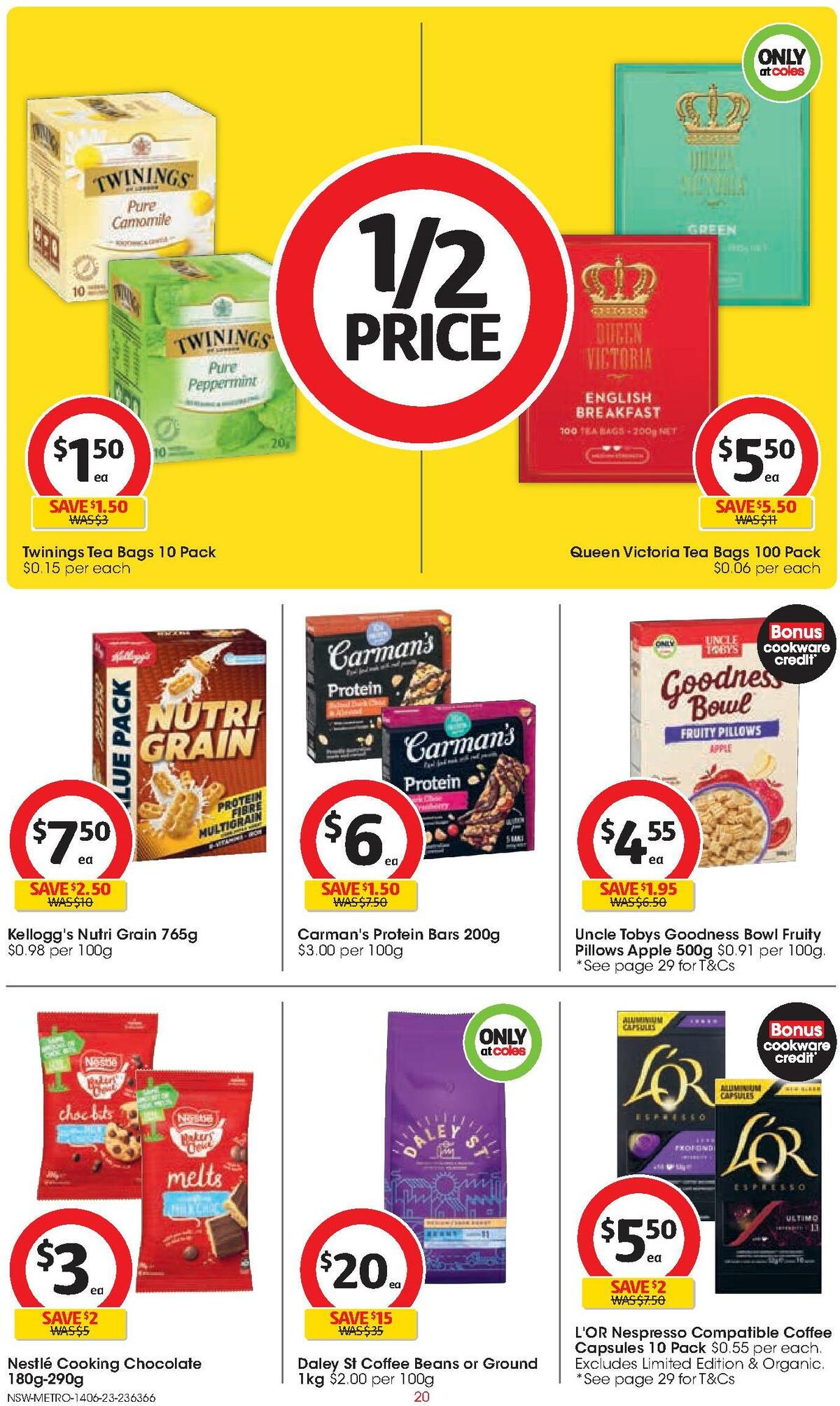 Coles Catalogues from 14 June