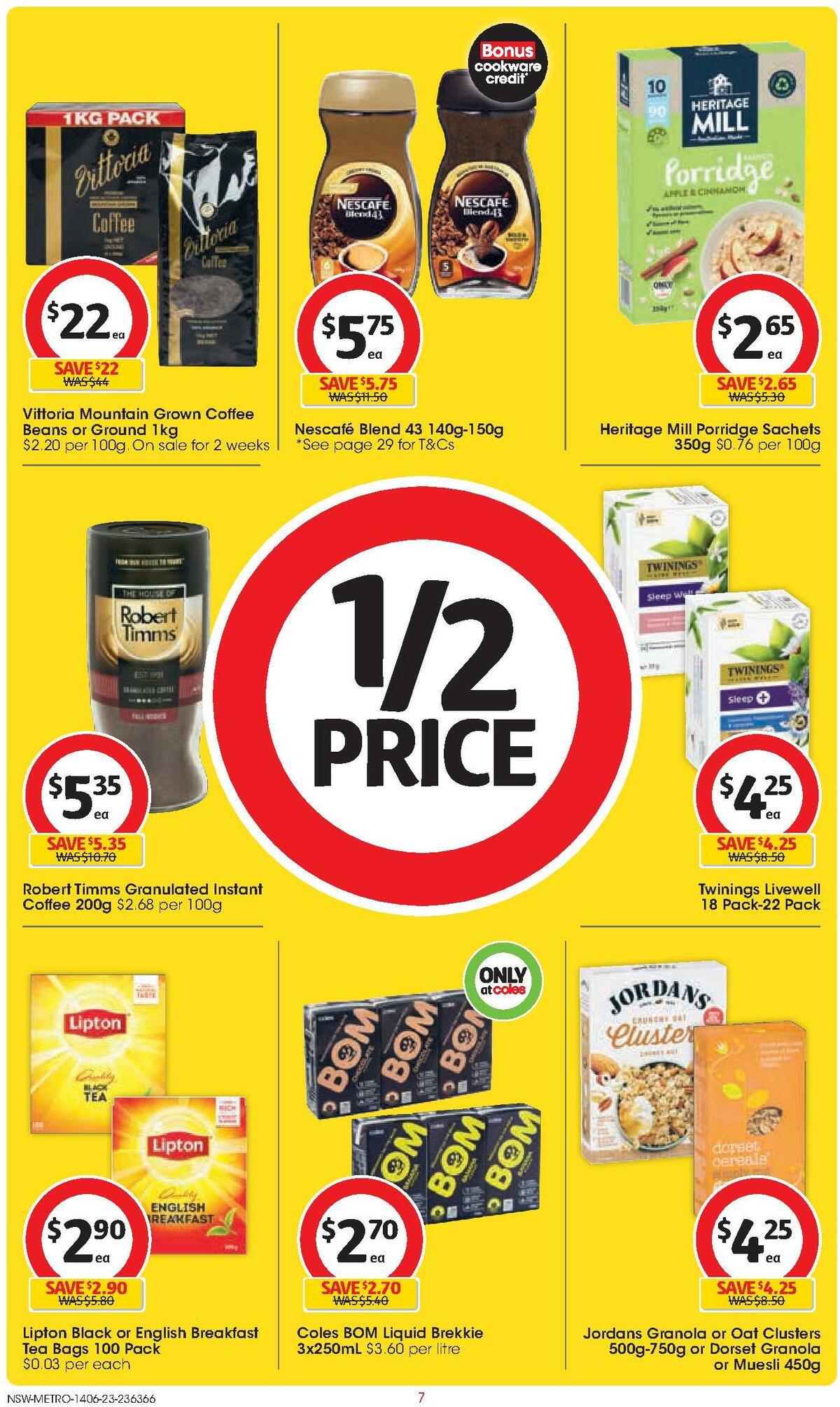 Coles Catalogues from 14 June