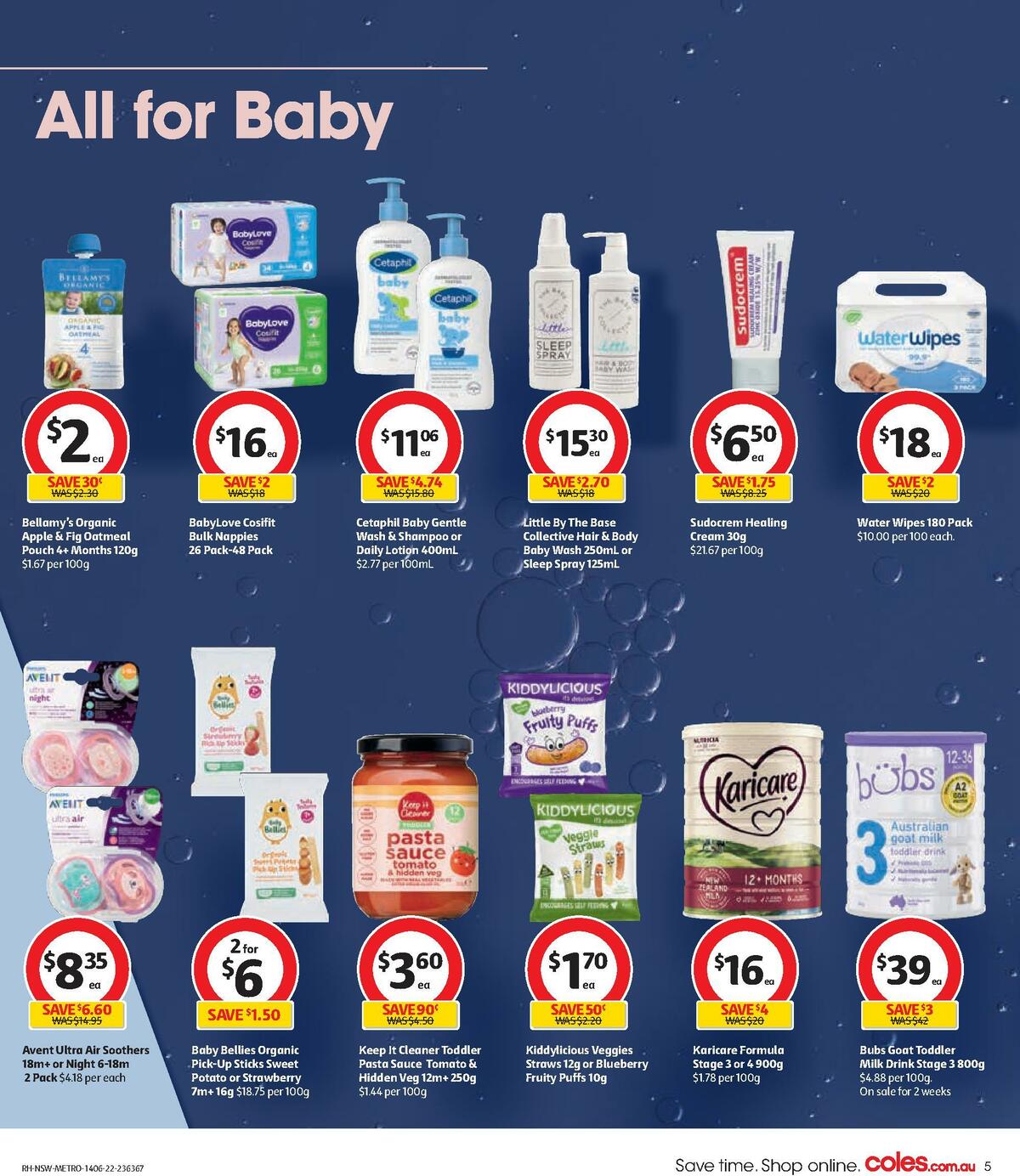 Coles Health & Beauty NSW METRO Catalogues from 14 June