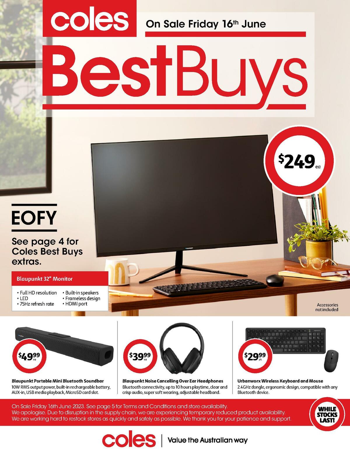 Coles Best Buys - EOFY Catalogues from 16 June