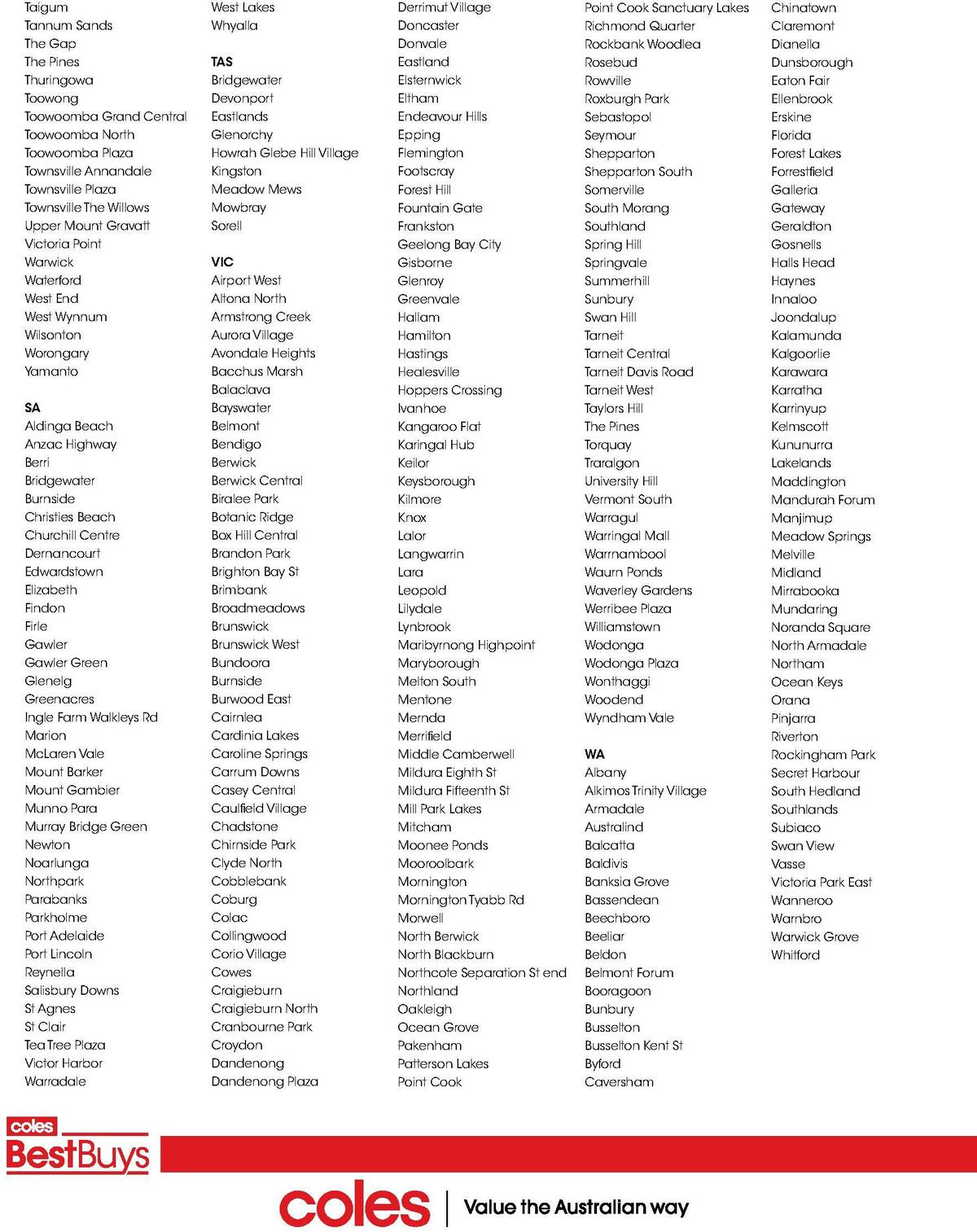 Coles Best Buys - EOFY Catalogues from 16 June