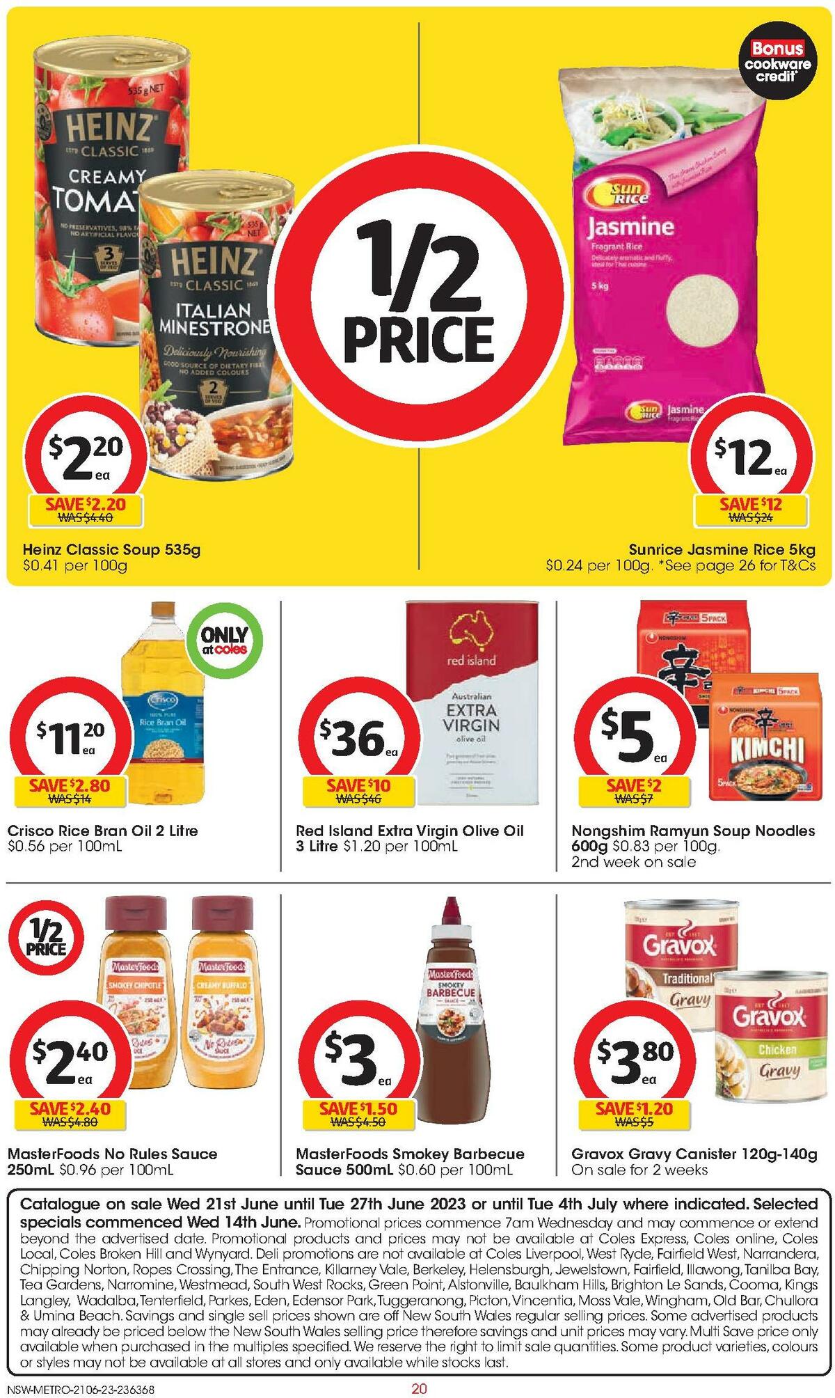 Coles Catalogues from 21 June