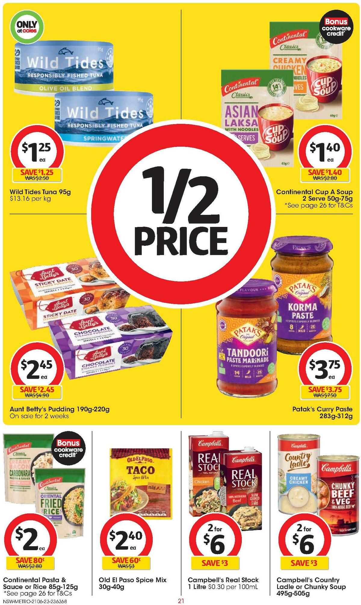 Coles Catalogues from 21 June
