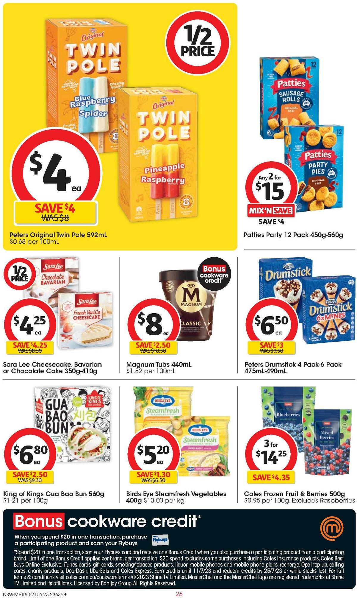 Coles Catalogues from 21 June