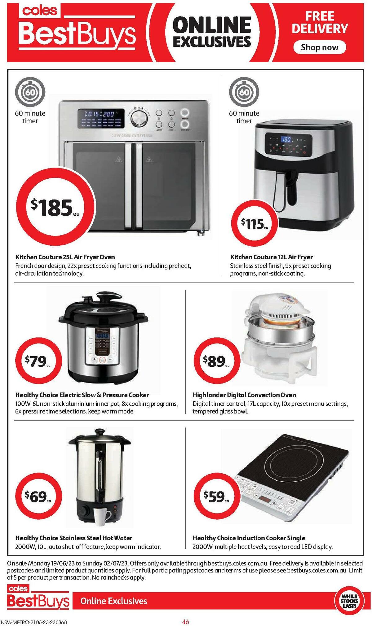 Coles Catalogues from 21 June